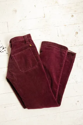 1970s Bell Bottom Cords Corduroy Pants 27" x 30"