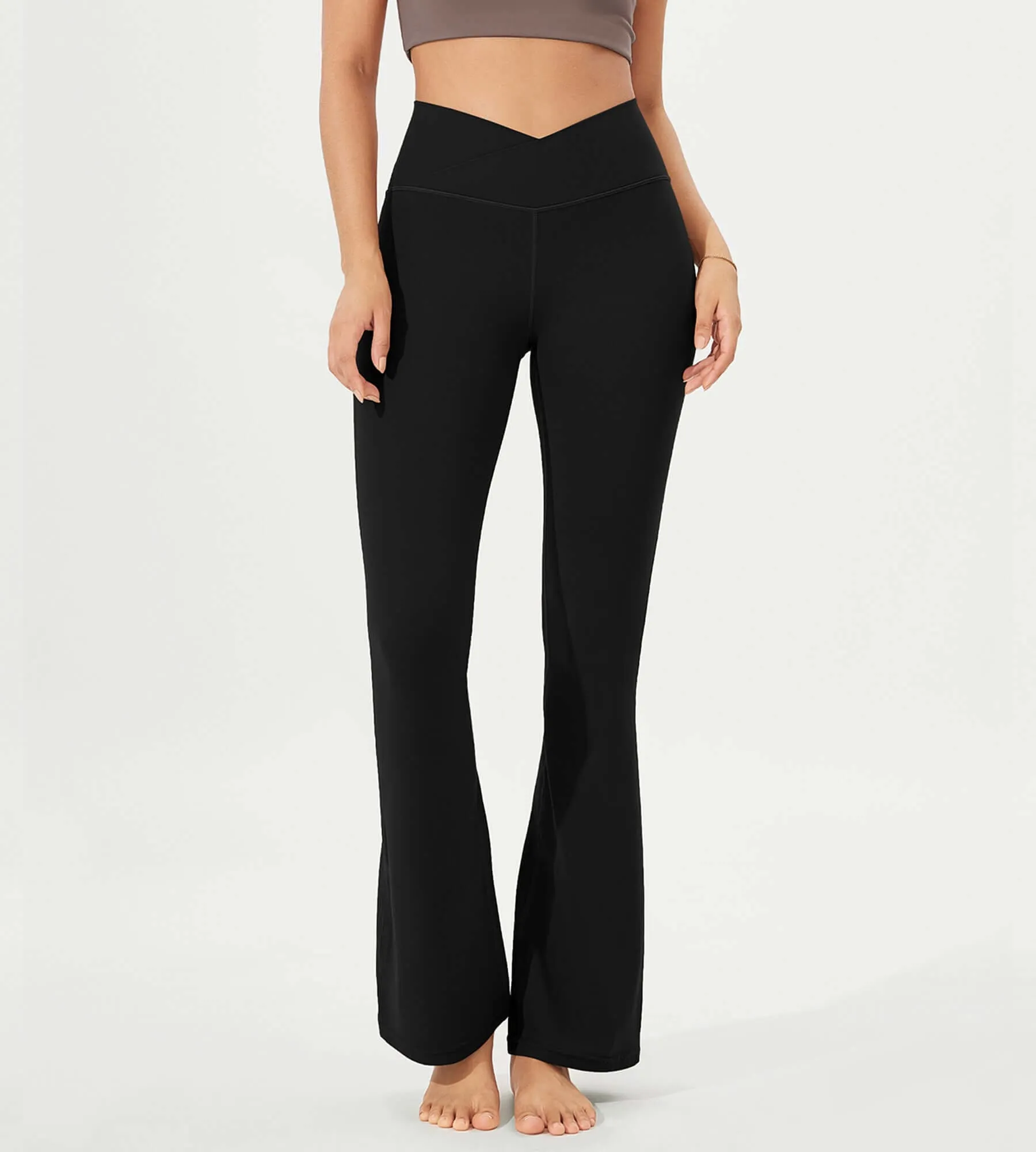 32" Cloud Feeling  High Waist Bootcut Lounge Yoga  Pants with Back