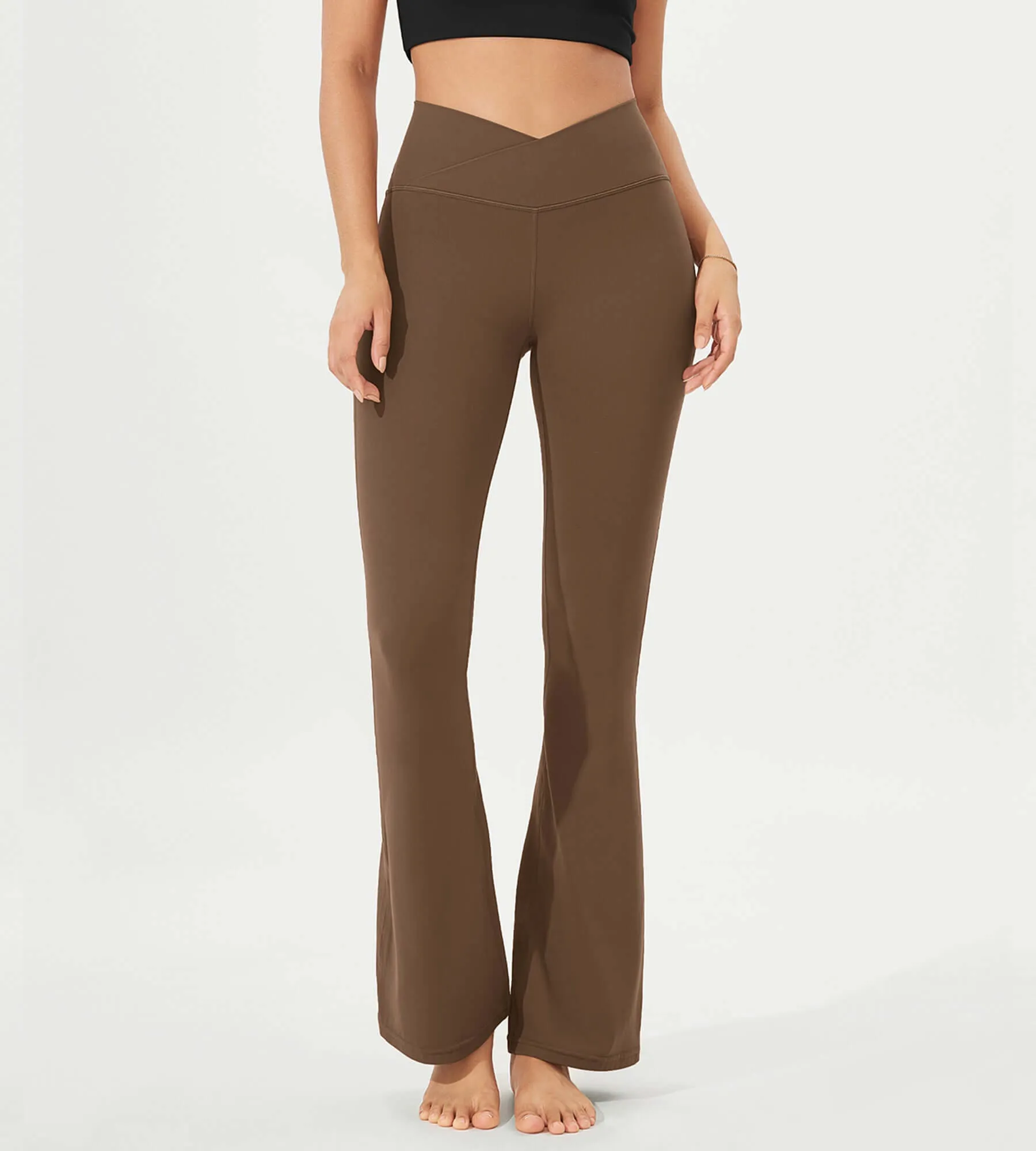 32" Cloud Feeling  High Waist Bootcut Lounge Yoga  Pants with Back