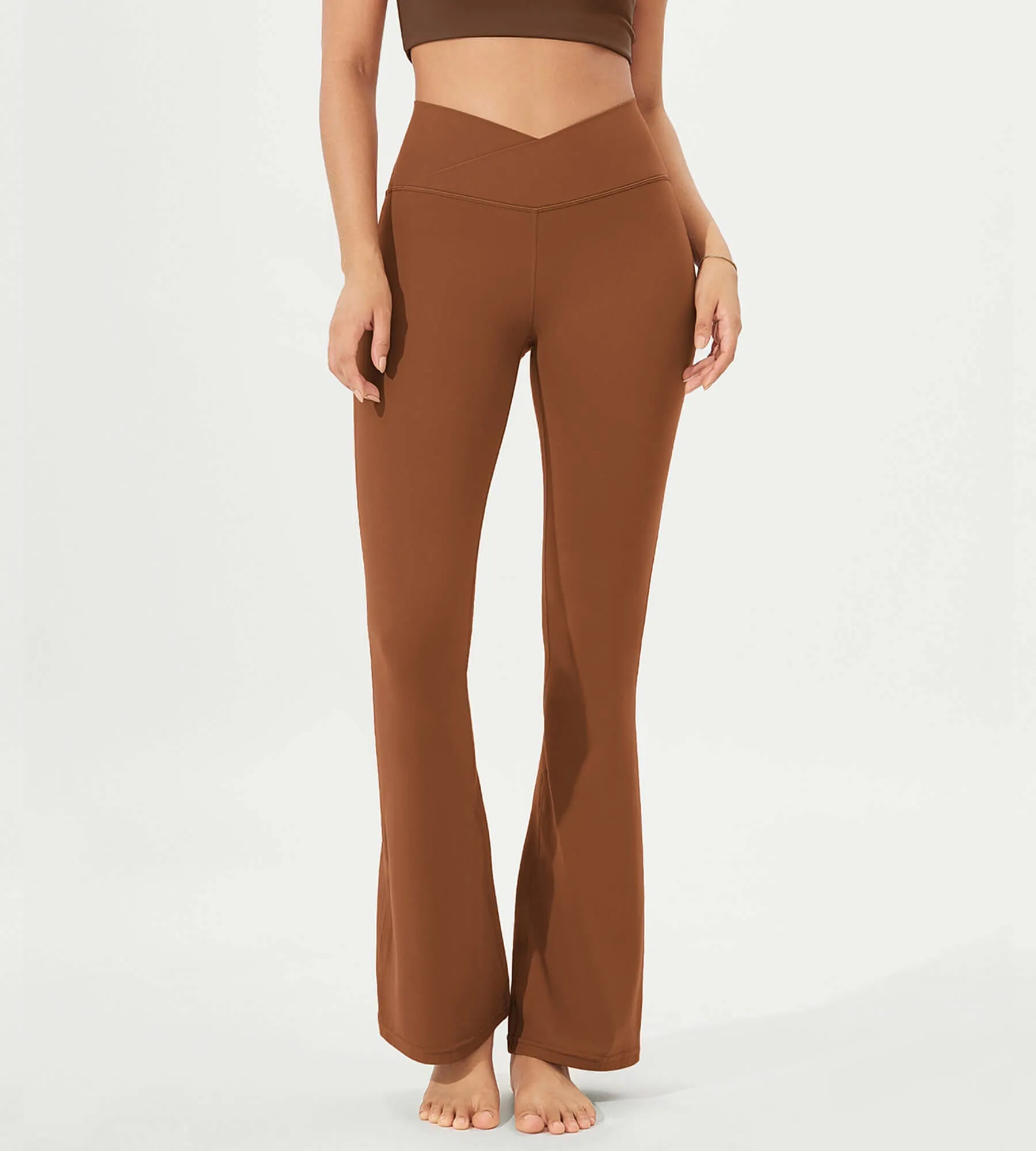 32" Cloud Feeling  High Waist Bootcut Lounge Yoga  Pants with Back