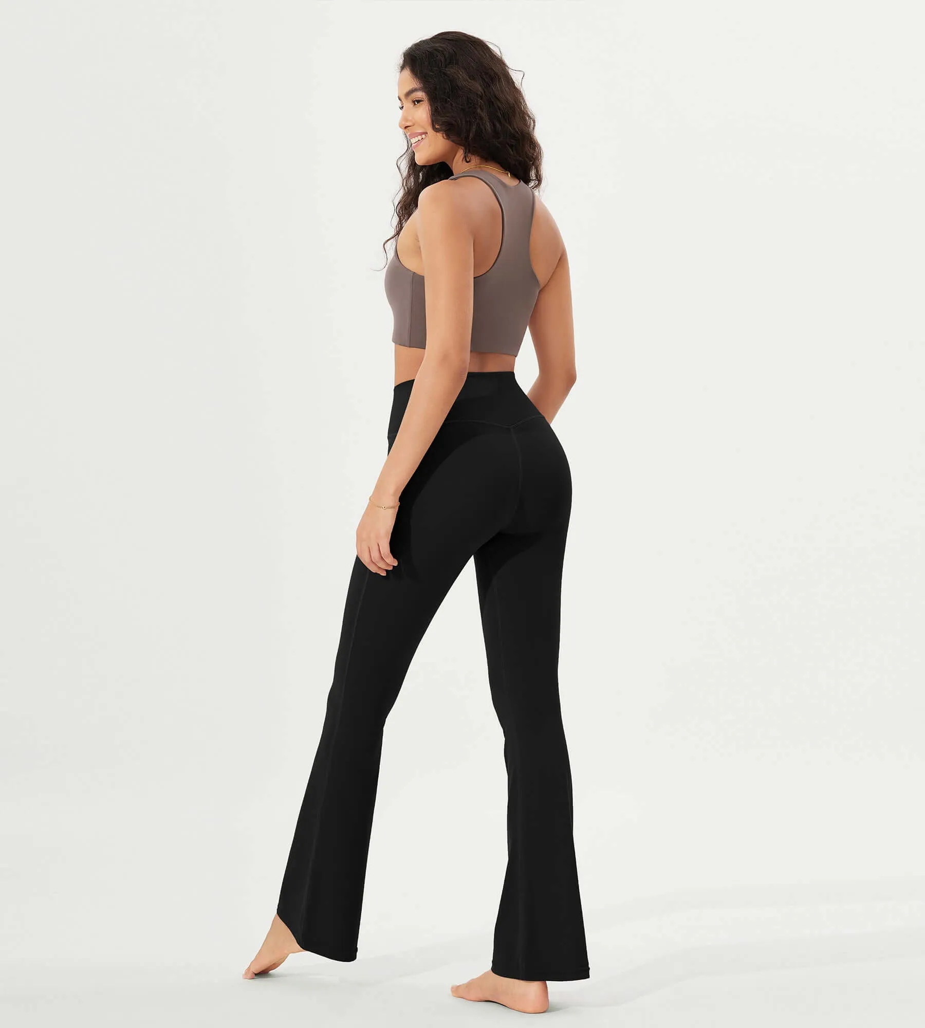 32" Cloud Feeling  High Waist Bootcut Lounge Yoga  Pants with Back