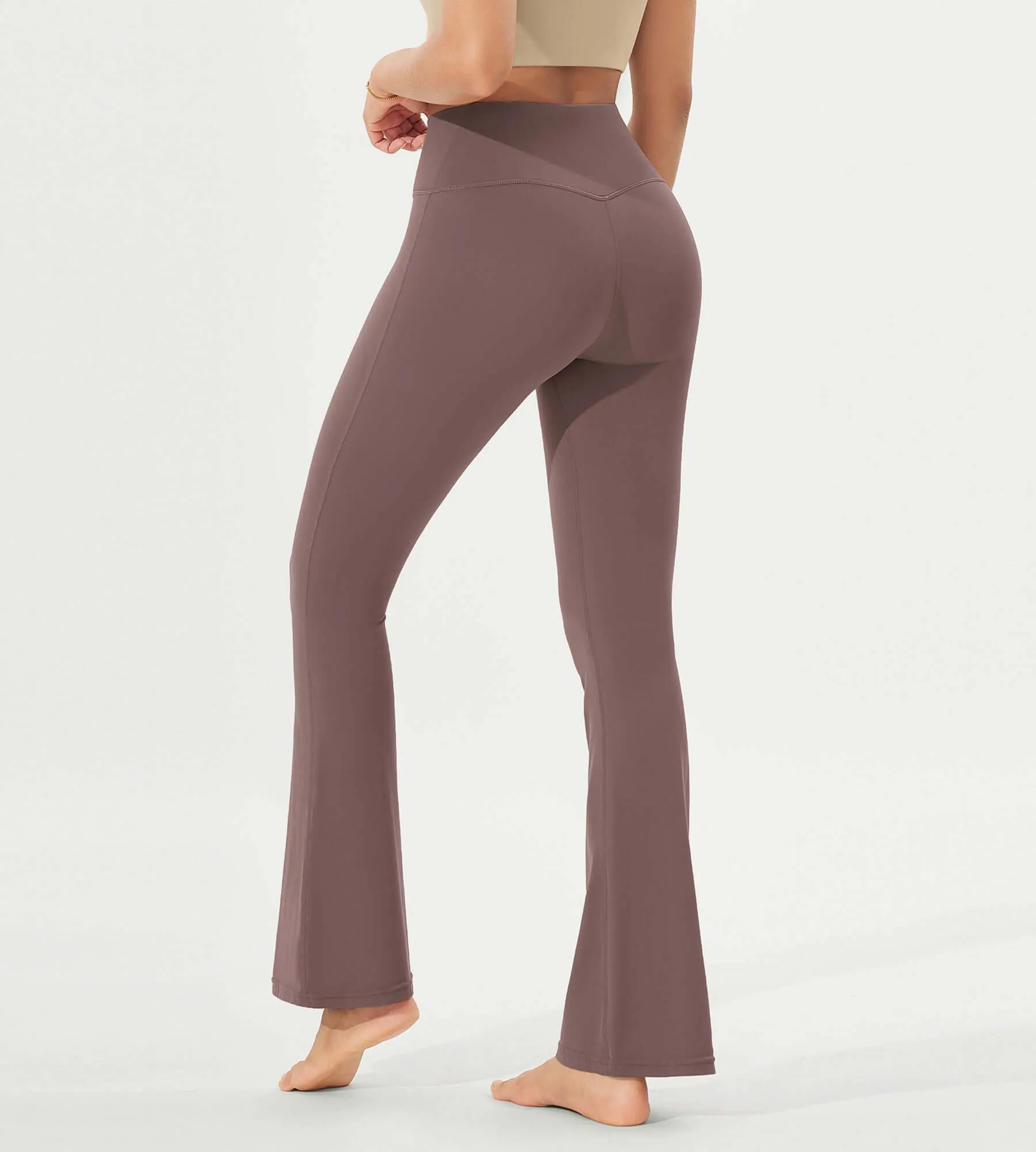 32" Cloud Feeling  High Waist Bootcut Lounge Yoga  Pants with Back