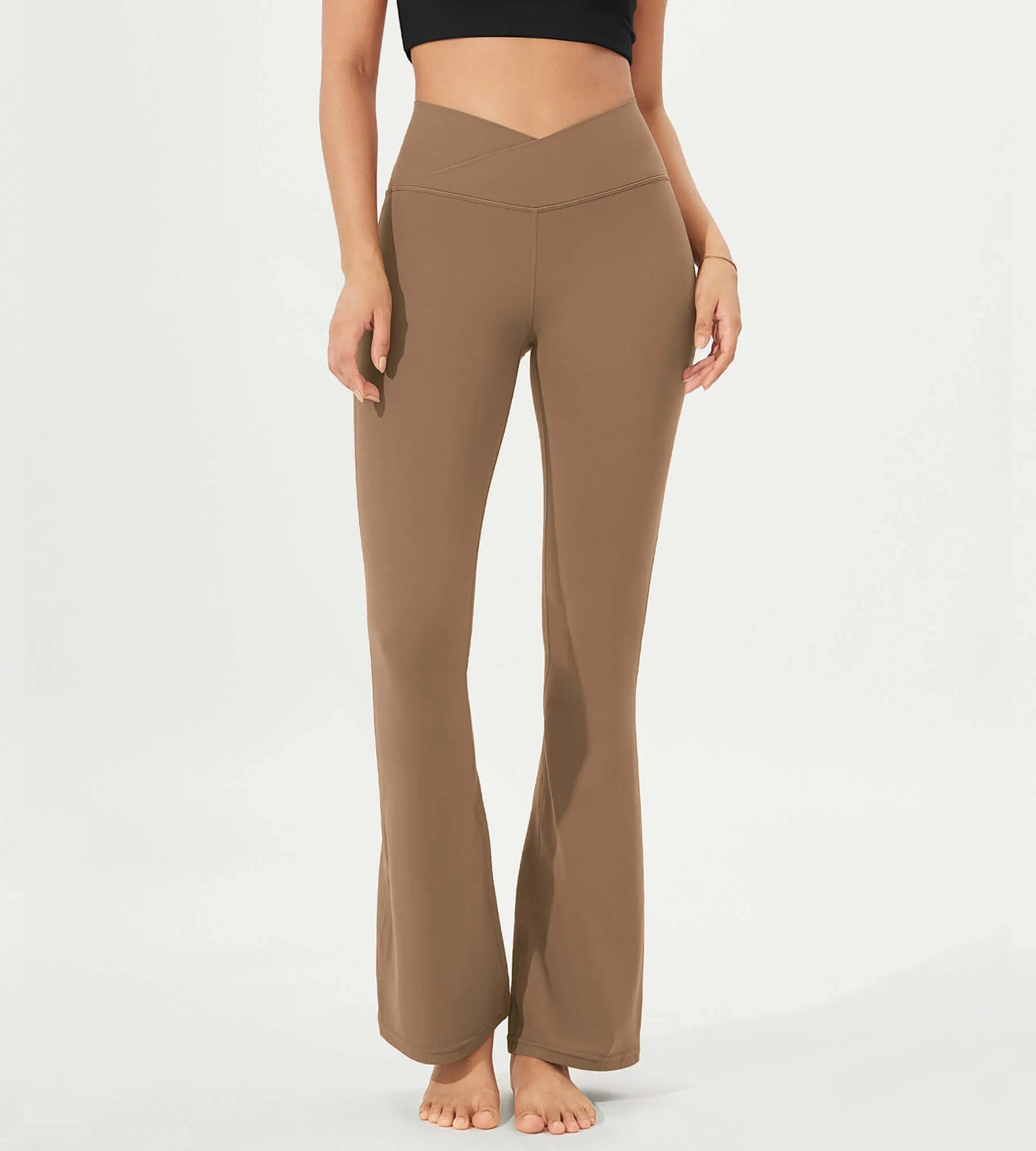 32" Cloud Feeling  High Waist Bootcut Lounge Yoga  Pants with Back