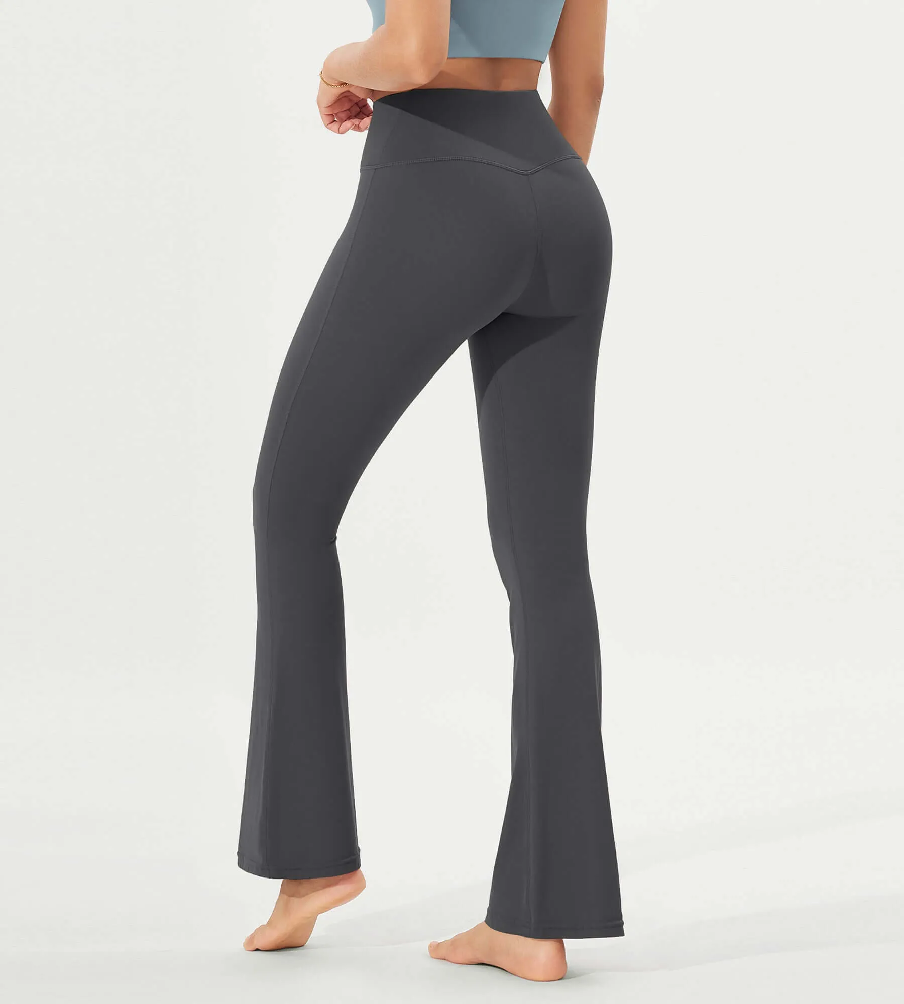 32" Cloud Feeling  High Waist Bootcut Lounge Yoga  Pants with Back
