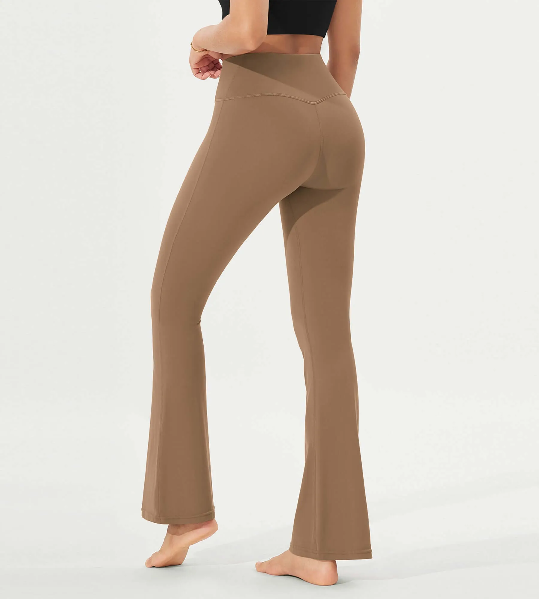32" Cloud Feeling  High Waist Bootcut Lounge Yoga  Pants with Back