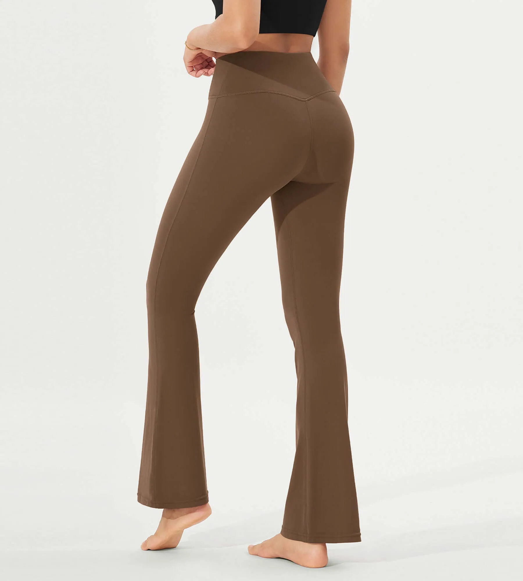 32" Cloud Feeling  High Waist Bootcut Lounge Yoga  Pants with Back