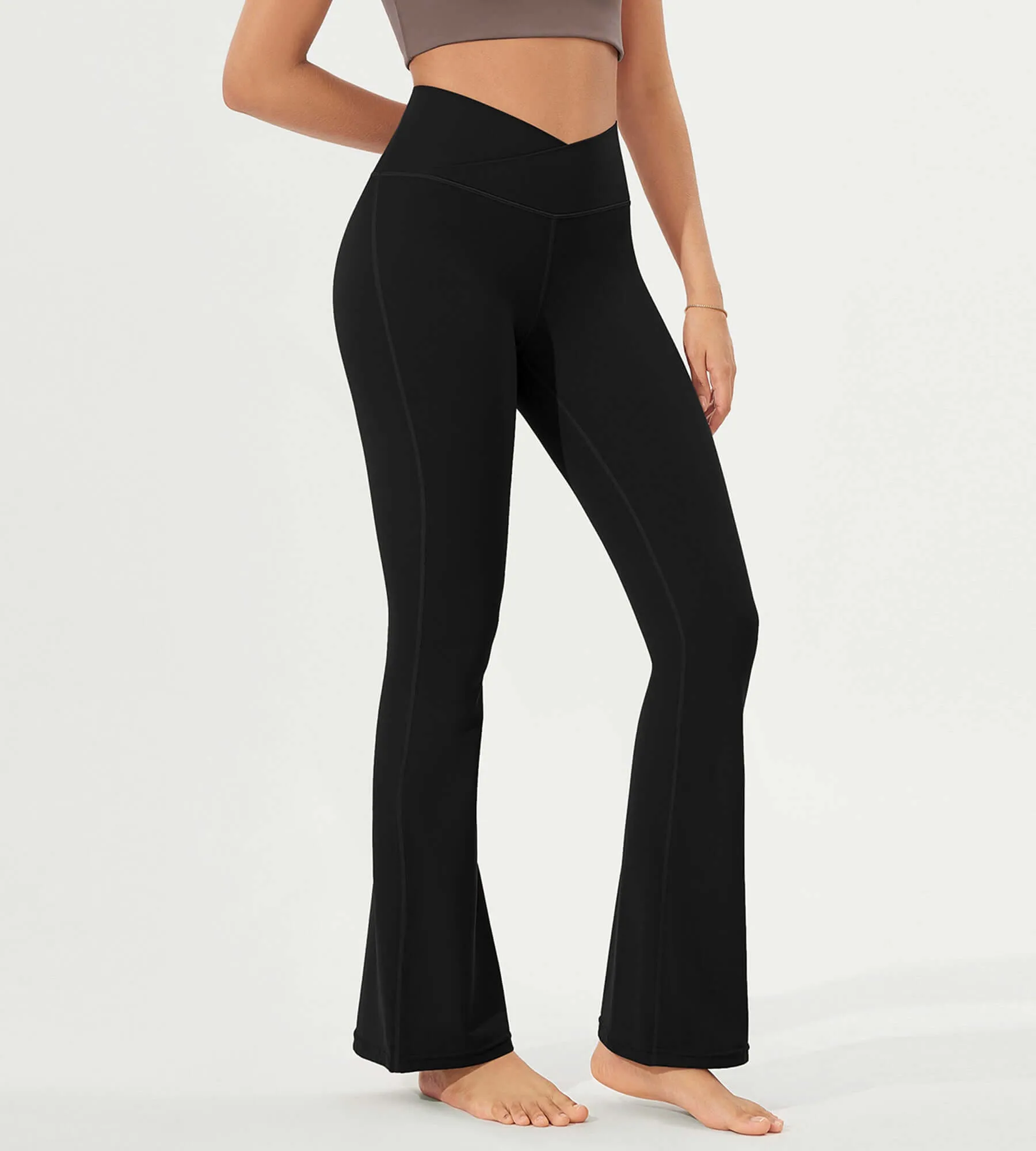 32" Cloud Feeling  High Waist Bootcut Lounge Yoga  Pants with Back