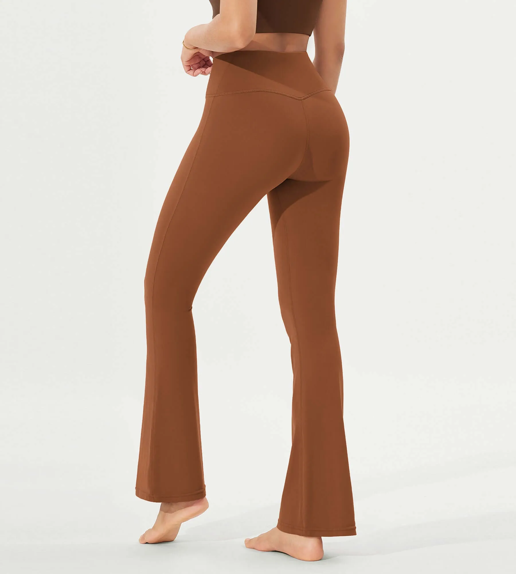 32" Cloud Feeling  High Waist Bootcut Lounge Yoga  Pants with Back