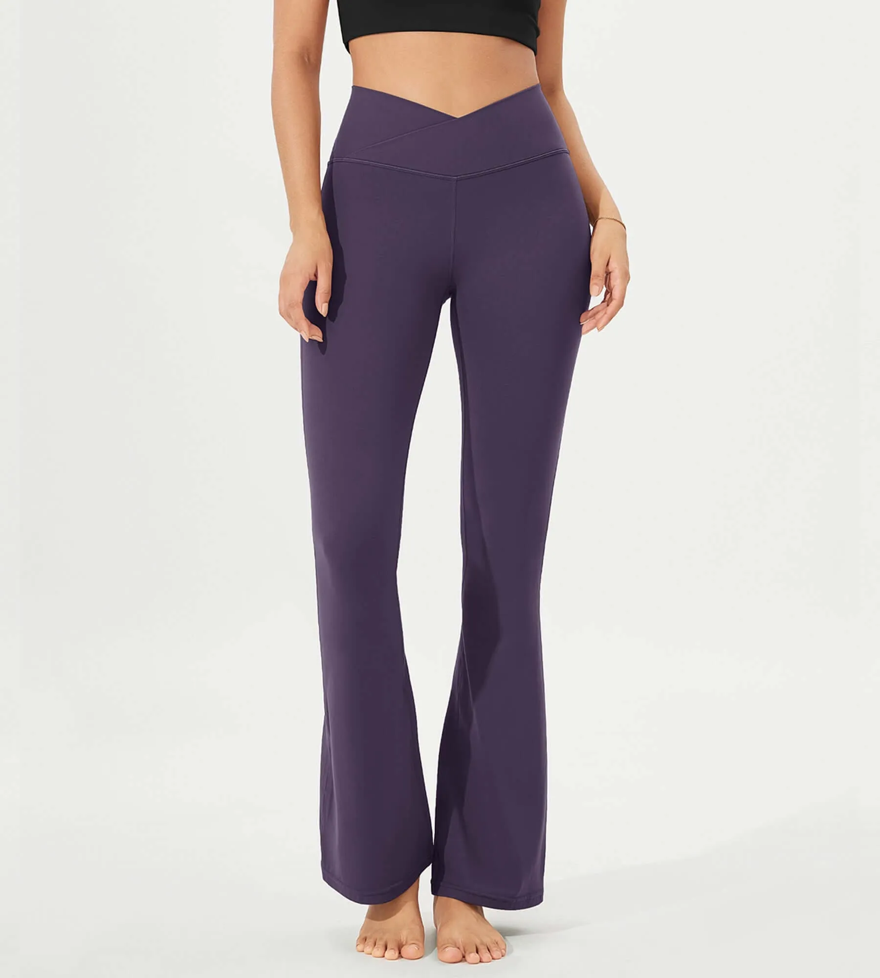 32" Cloud Feeling  High Waist Bootcut Lounge Yoga  Pants with Back