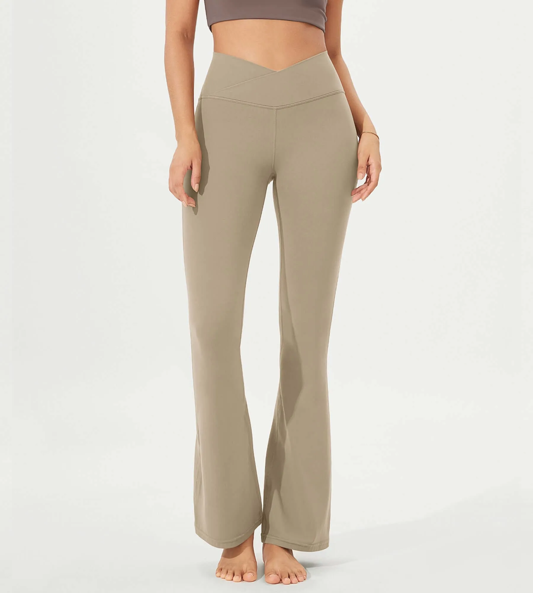 32" Cloud Feeling  High Waist Bootcut Lounge Yoga  Pants with Back