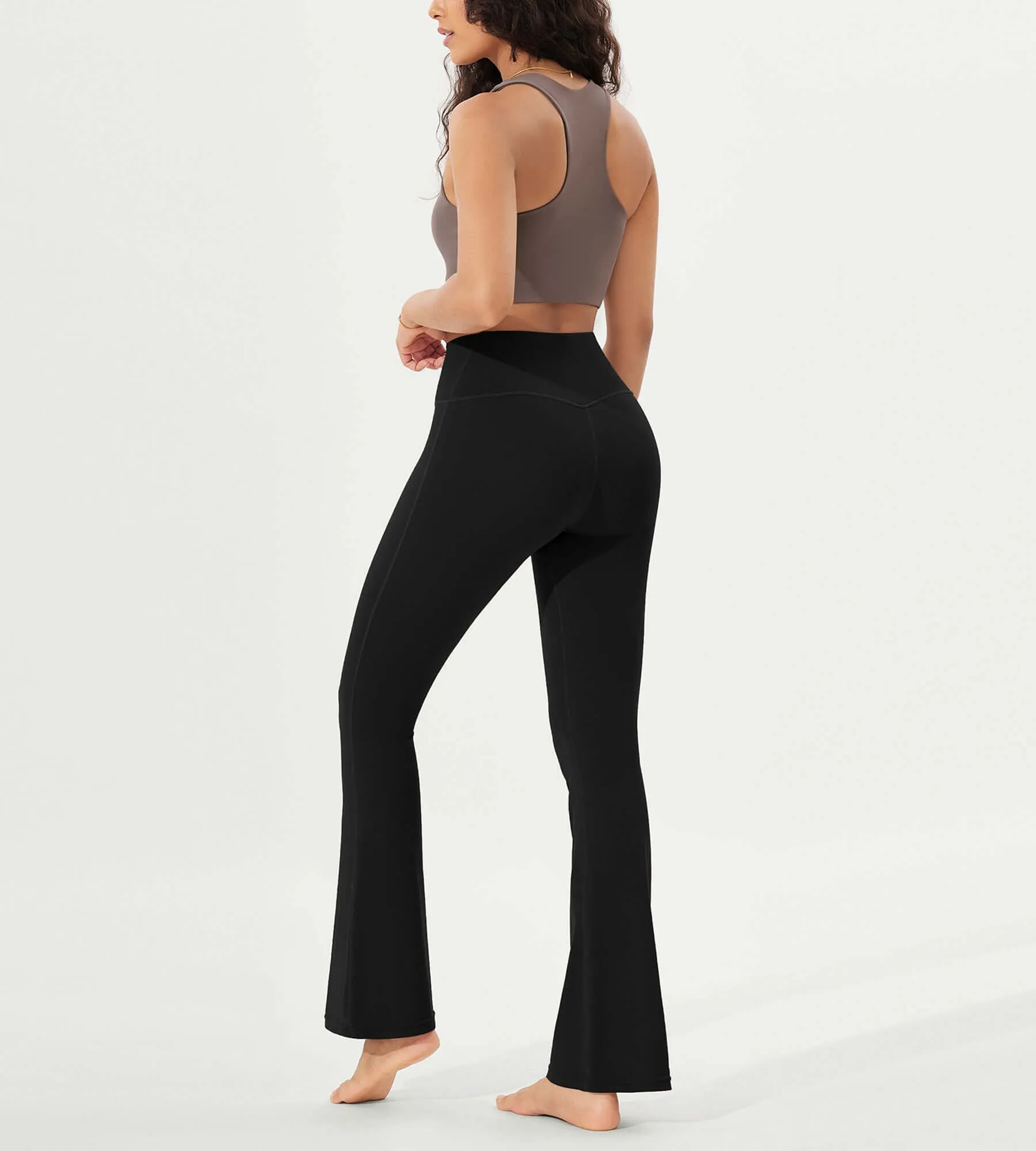 32" Cloud Feeling  High Waist Bootcut Lounge Yoga  Pants with Back