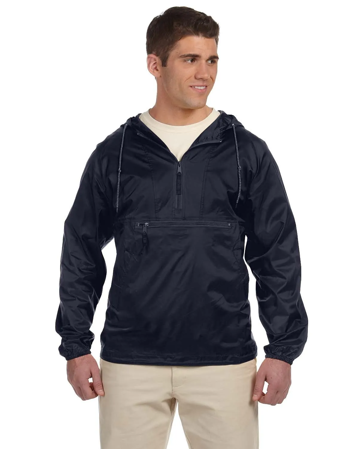 Adult Packable Nylon Jacket-M750