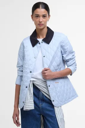 Barbour Annandale Ladies quilted jacket in Breeze Blue LQU0475BL18