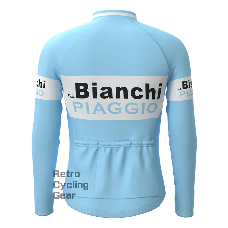 Bianchi Piaggio Fleece Retro Cycling Kits