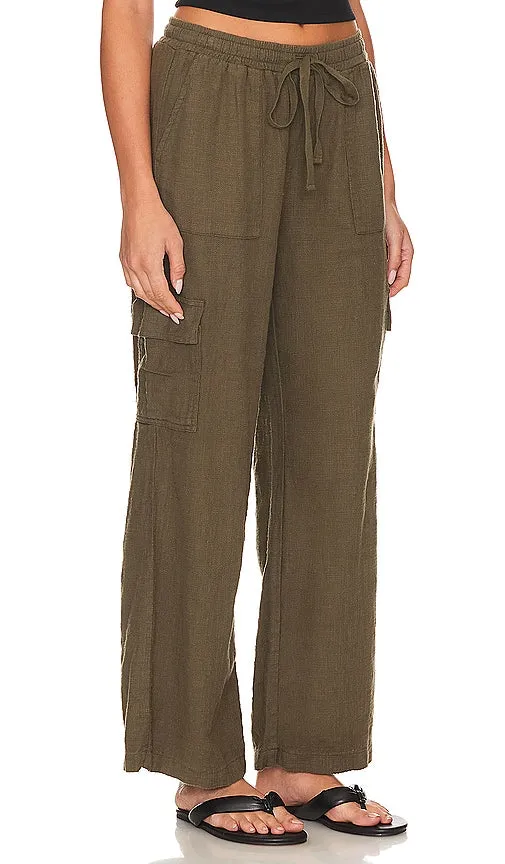 Bobi Cargo Pants in Olive