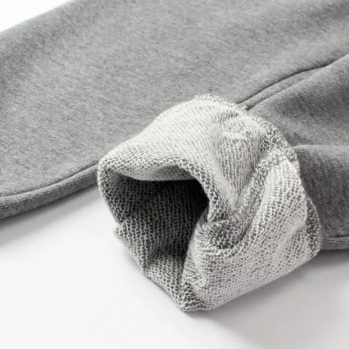 Boys Solid Color Jogger Pants
