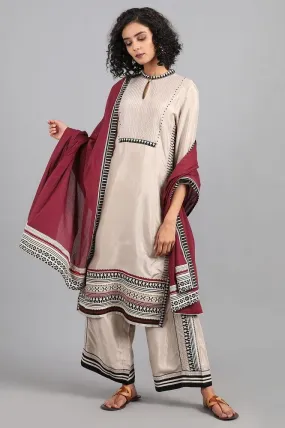 Brown Parallel Pants