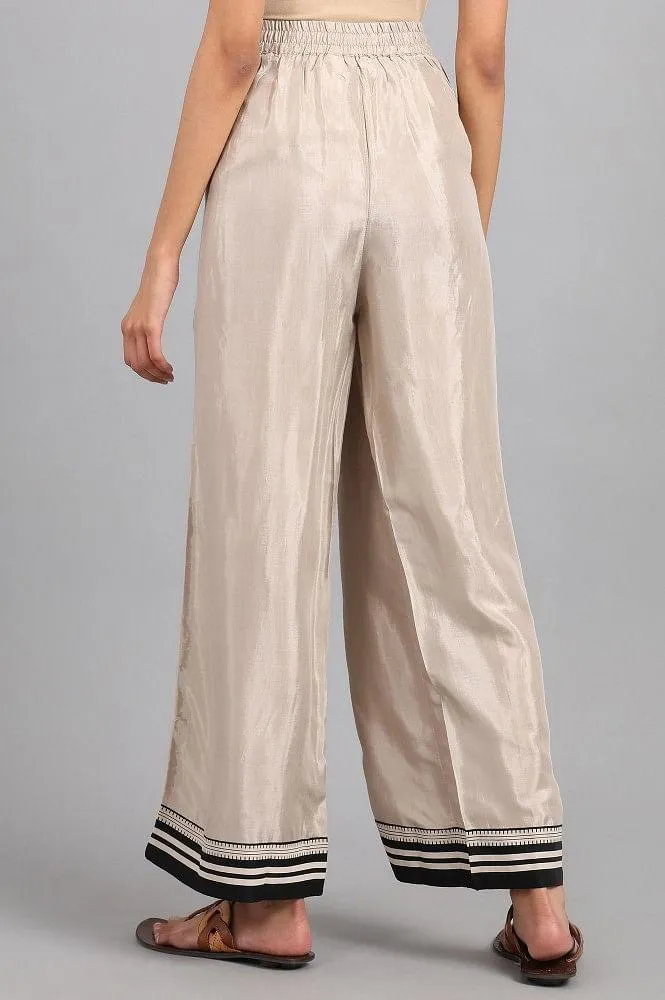Brown Parallel Pants