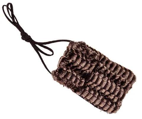 Cell Phone Purse - Luxury Faux Fur in 8mm