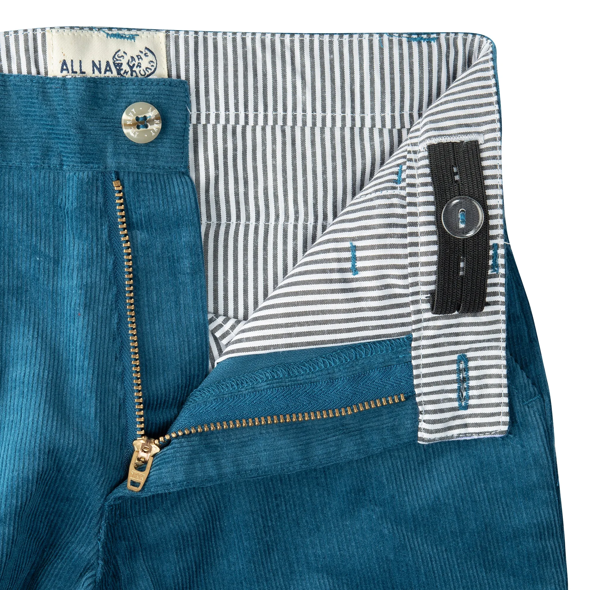 Charcoal Gray Slim Fit Corduroy Pants