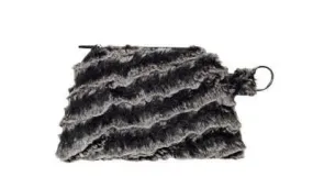 Coin Purse & Cosmetic Bag - Desert Sand Faux Fur (Limited Availability)