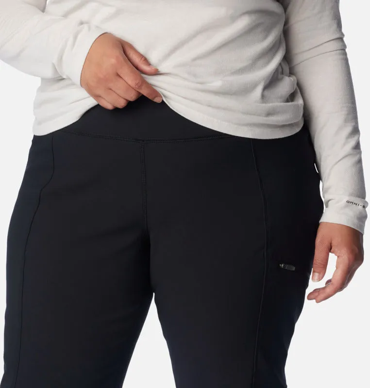 Columbia Women's Back Beauty Highrise Warm Winter Softshell Pants-Black
