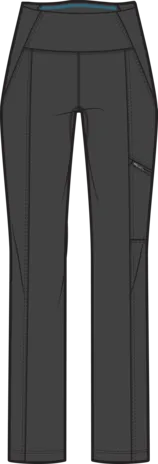 Columbia Women's Back Beauty Highrise Warm Winter Softshell Pants-Black