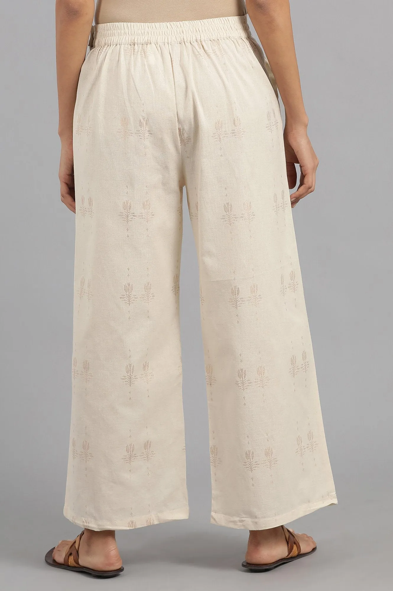 Copper Flared Pants
