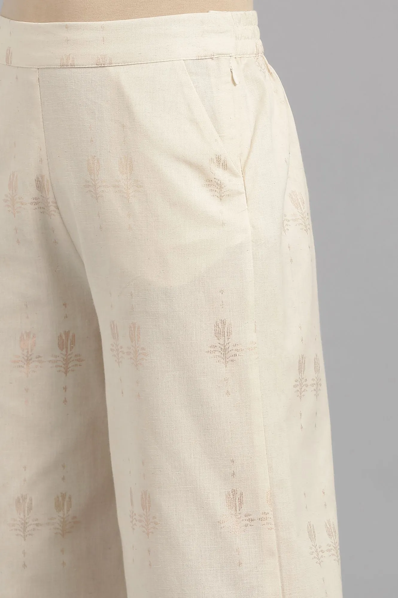 Copper Flared Pants