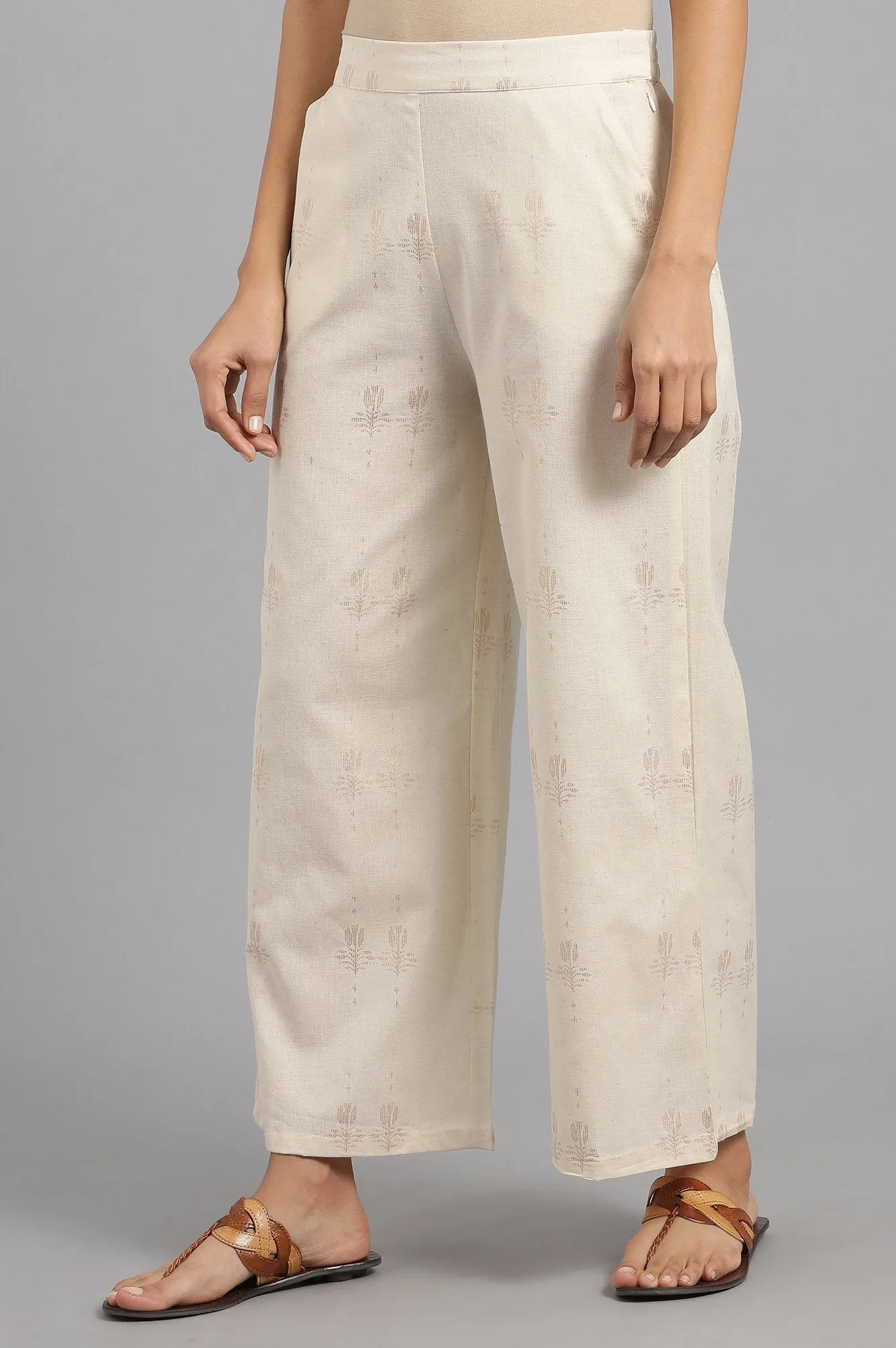 Copper Flared Pants