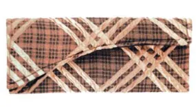 Envelope Clutch - Copper Plaid Upholstery (One Left!)