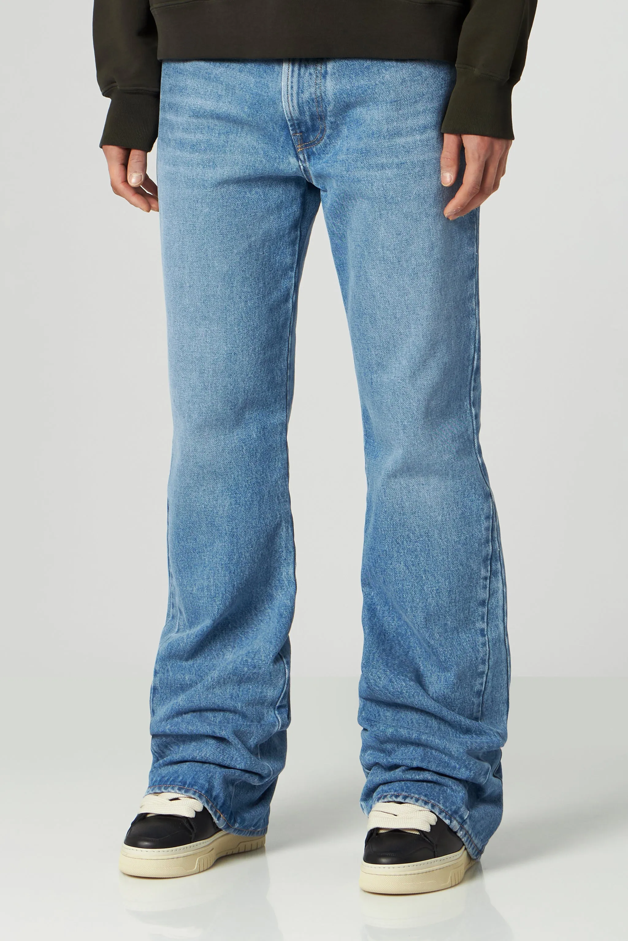 Flare Denim Pants