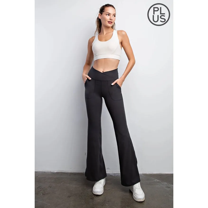 Flare Fusion Yoga Pants in Black