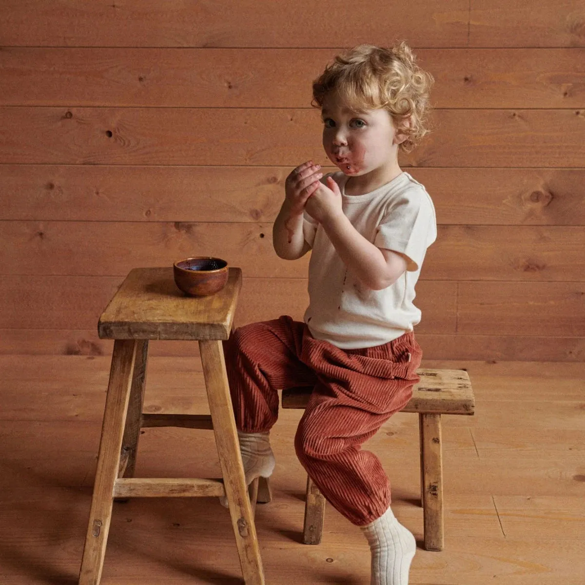 Frankie Cord Pants - Spice
