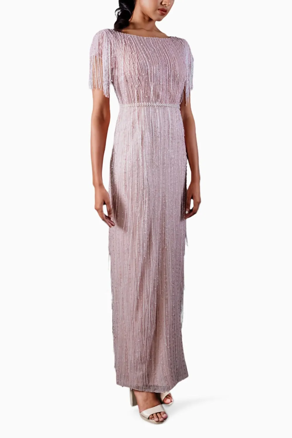 Fringe Midi With Belt