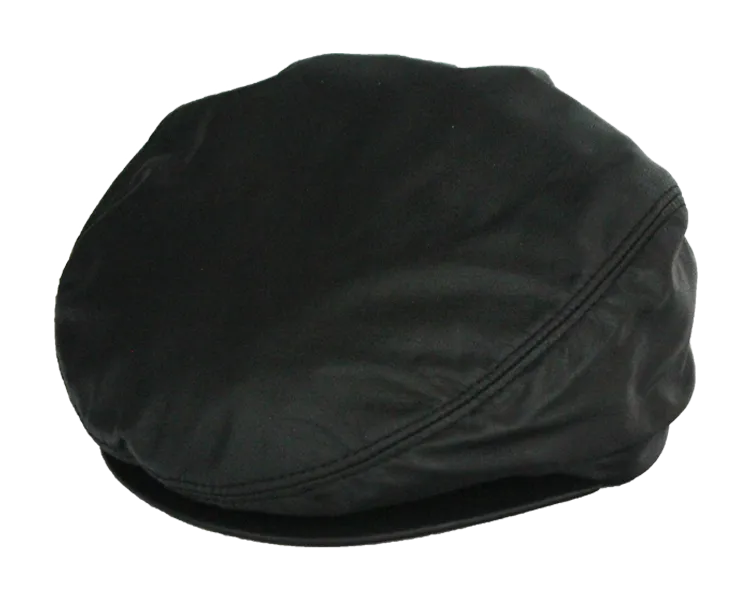 Henschel Hat Company | Chadbourn Premium Leather Ivy Cap