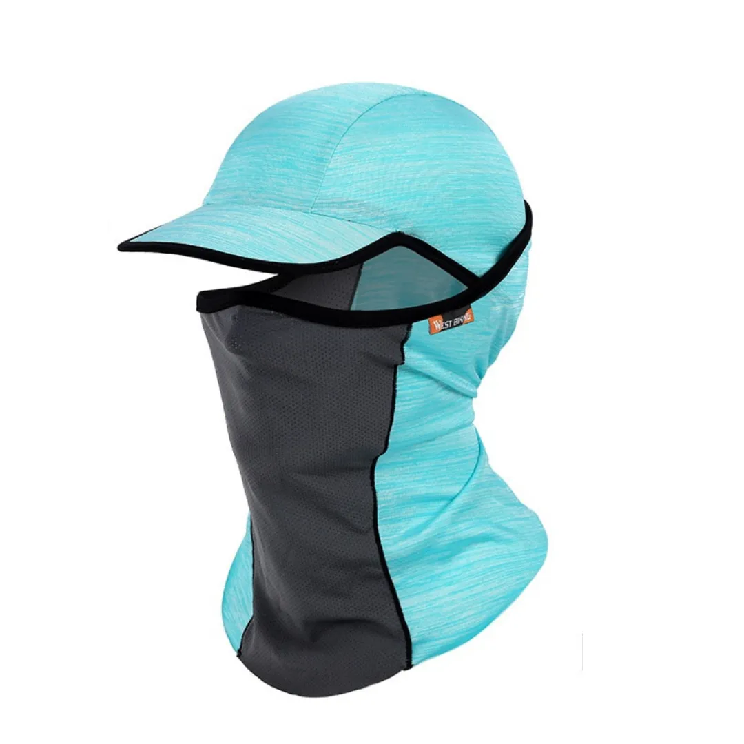 Kit Máscara Balaclava   Boné de Ciclismo Summer Proteção