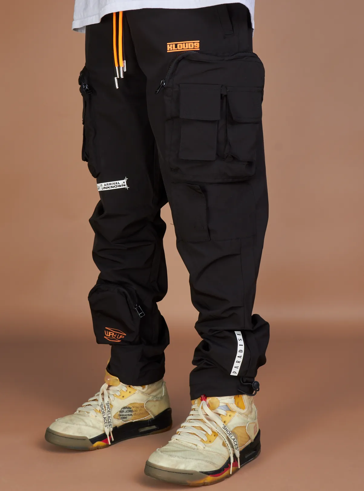 Kloud9 Track Pants - Paradise - Black - P24112