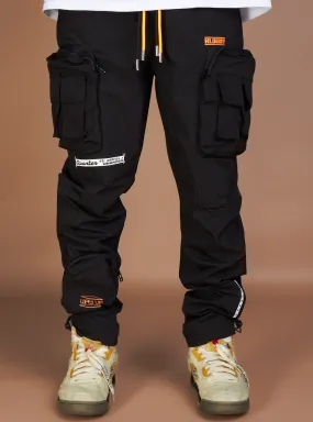 Kloud9 Track Pants - Paradise - Black - P24112