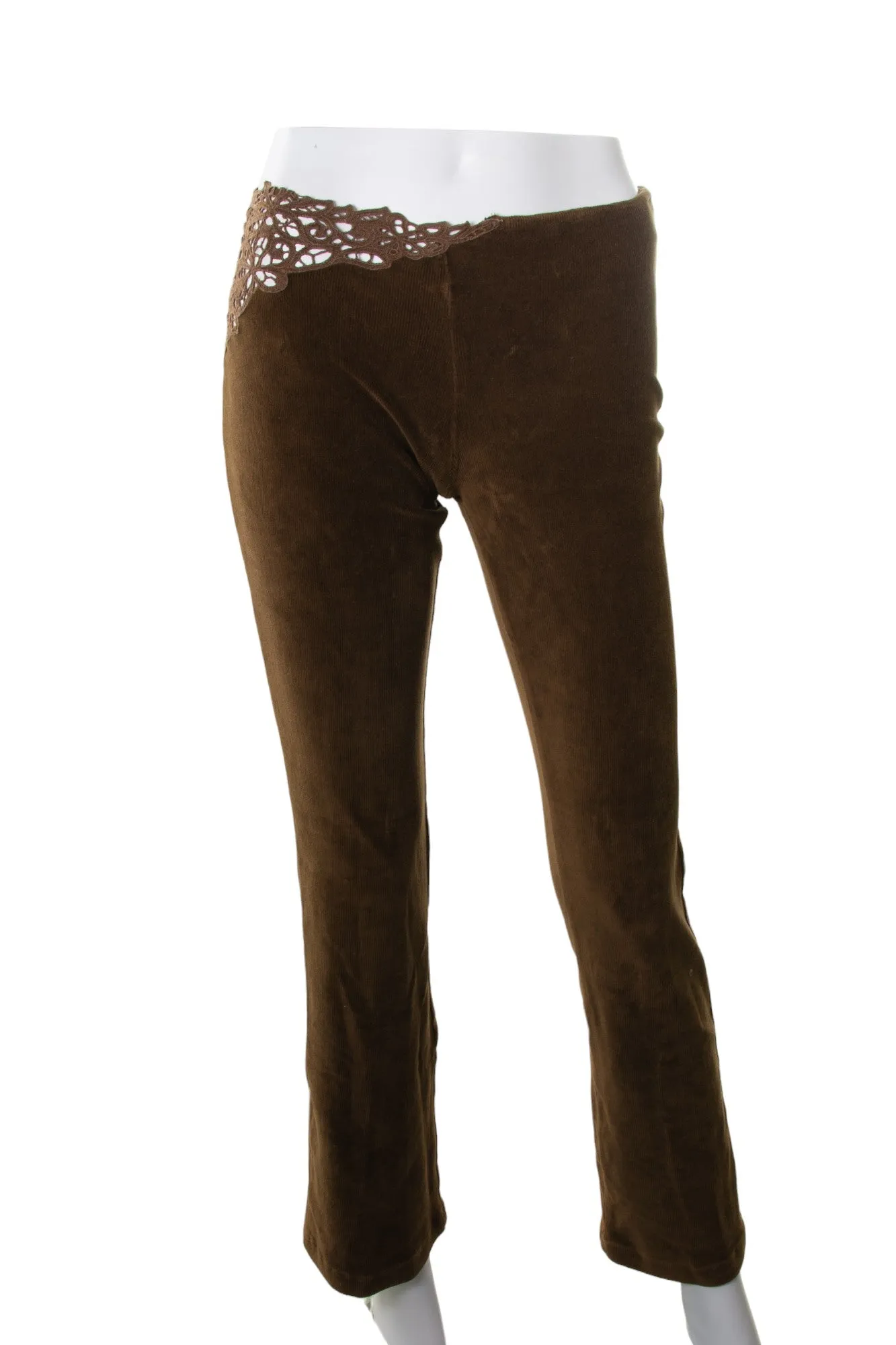 Lace Cutwork Pants