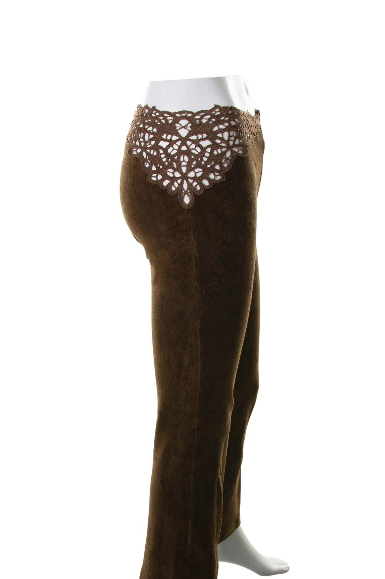 Lace Cutwork Pants