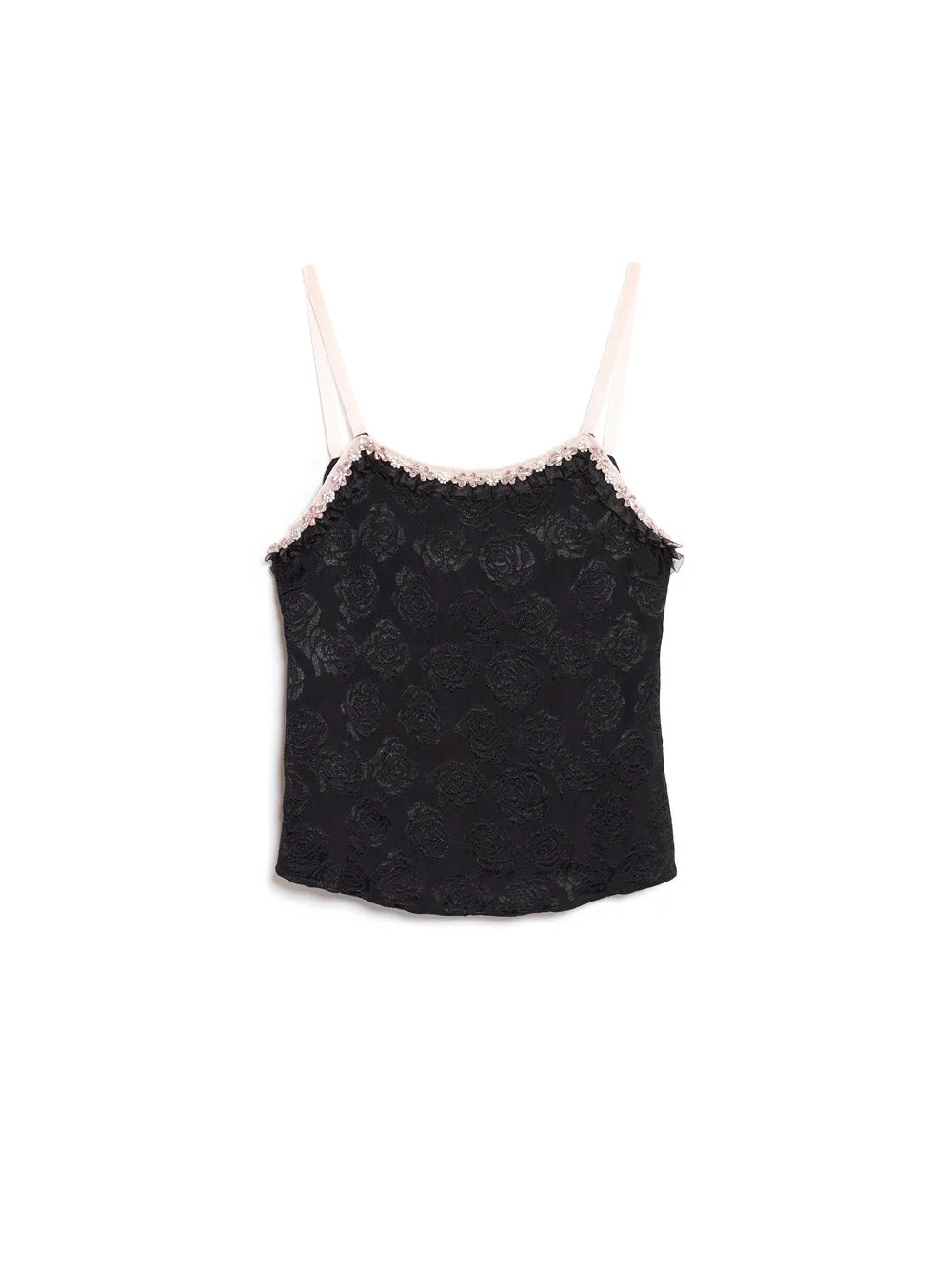 <b>DREAM</b> Tiara Embellished Cami Top