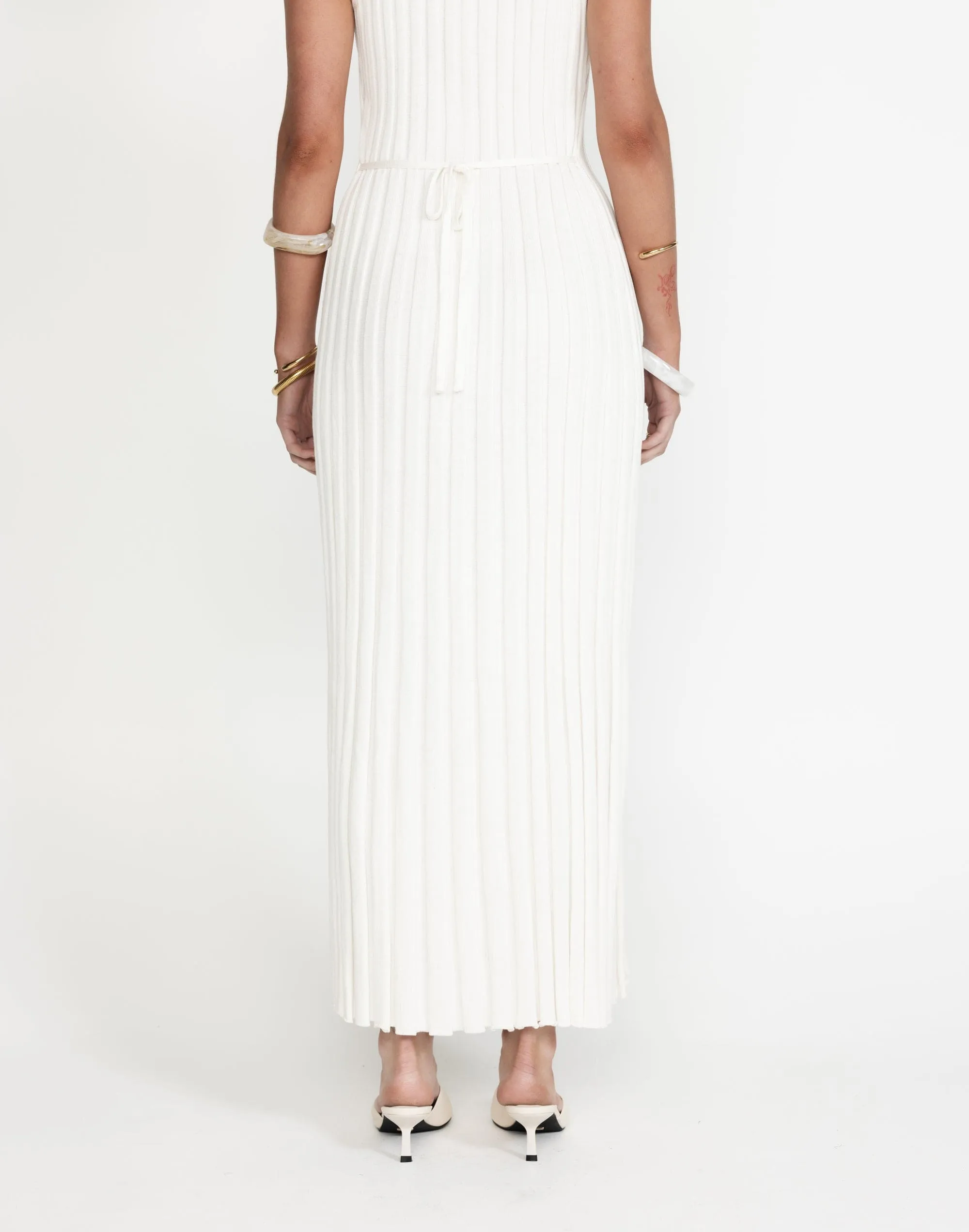 Mariposa Maxi Dress (Oat)