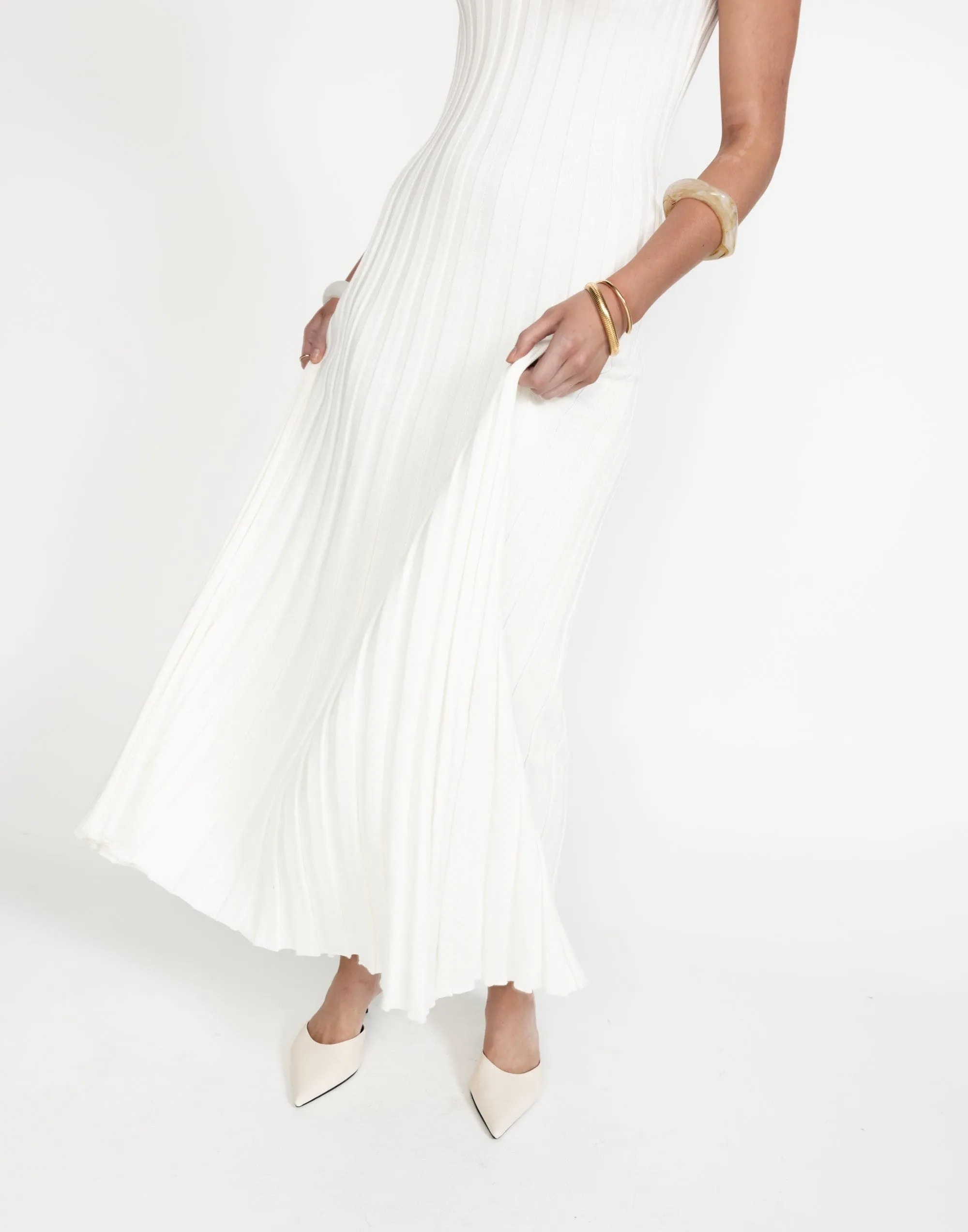 Mariposa Maxi Dress (Oat)