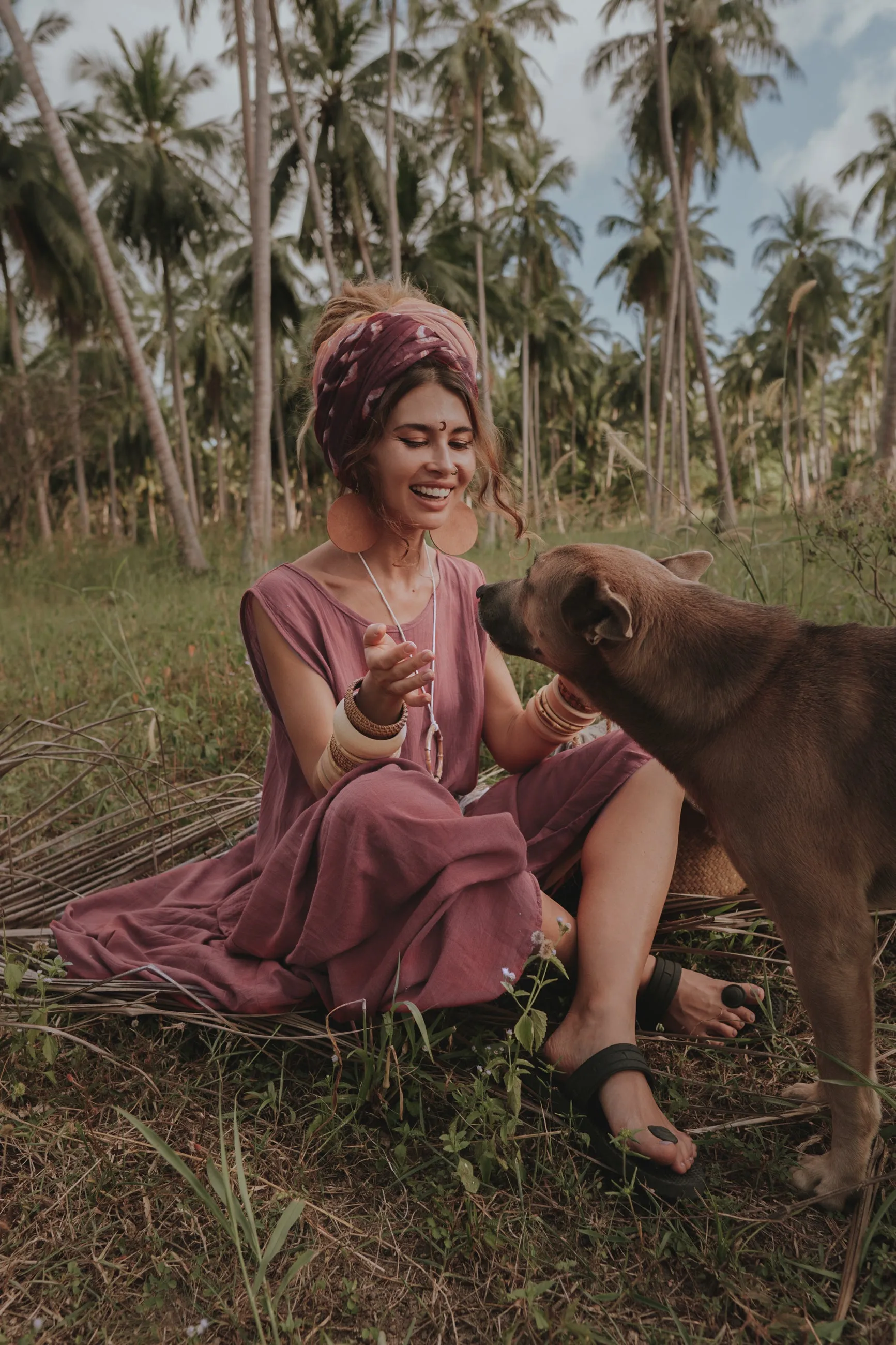Maxi Dress Wayan Violet