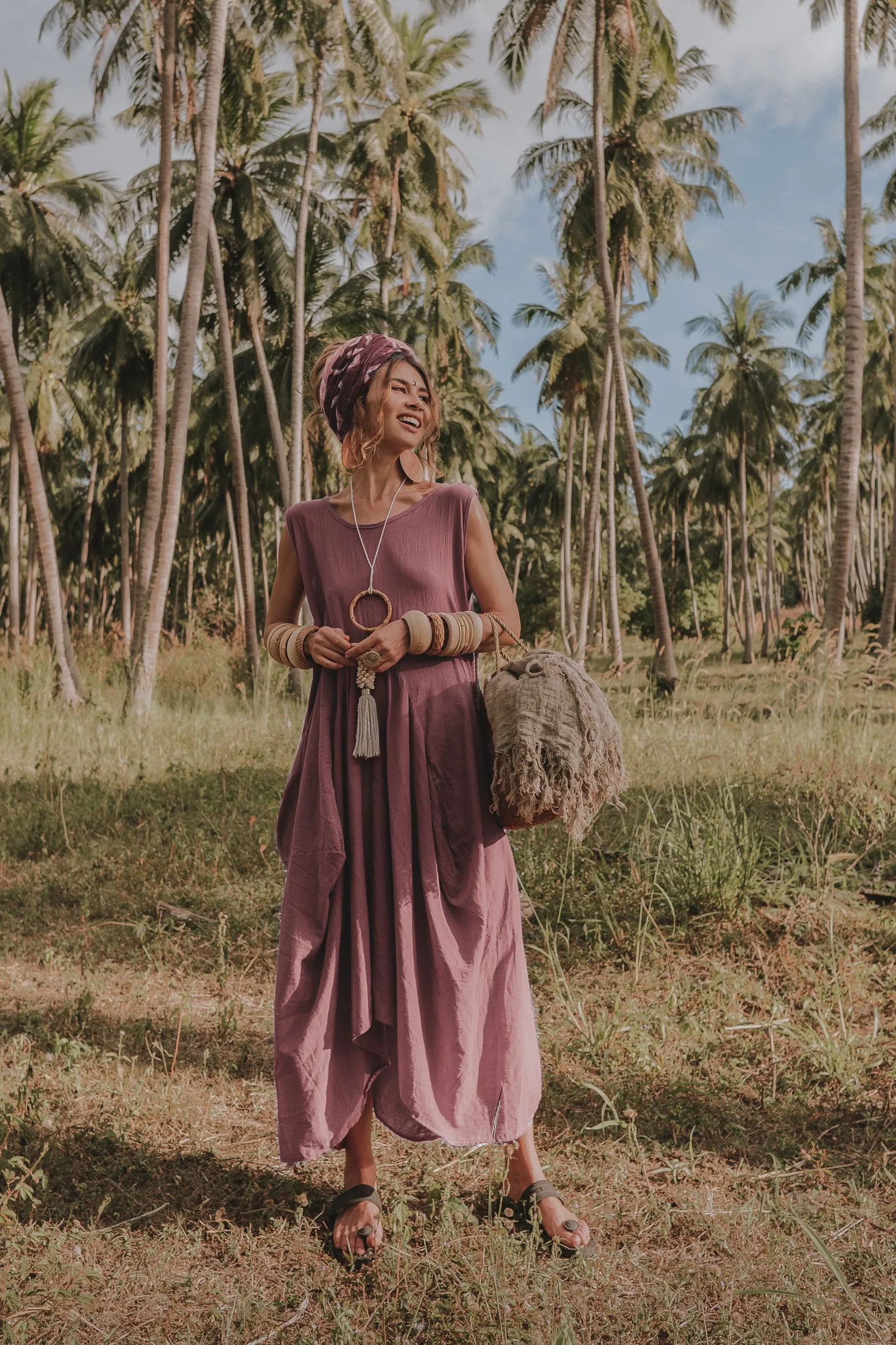 Maxi Dress Wayan Violet