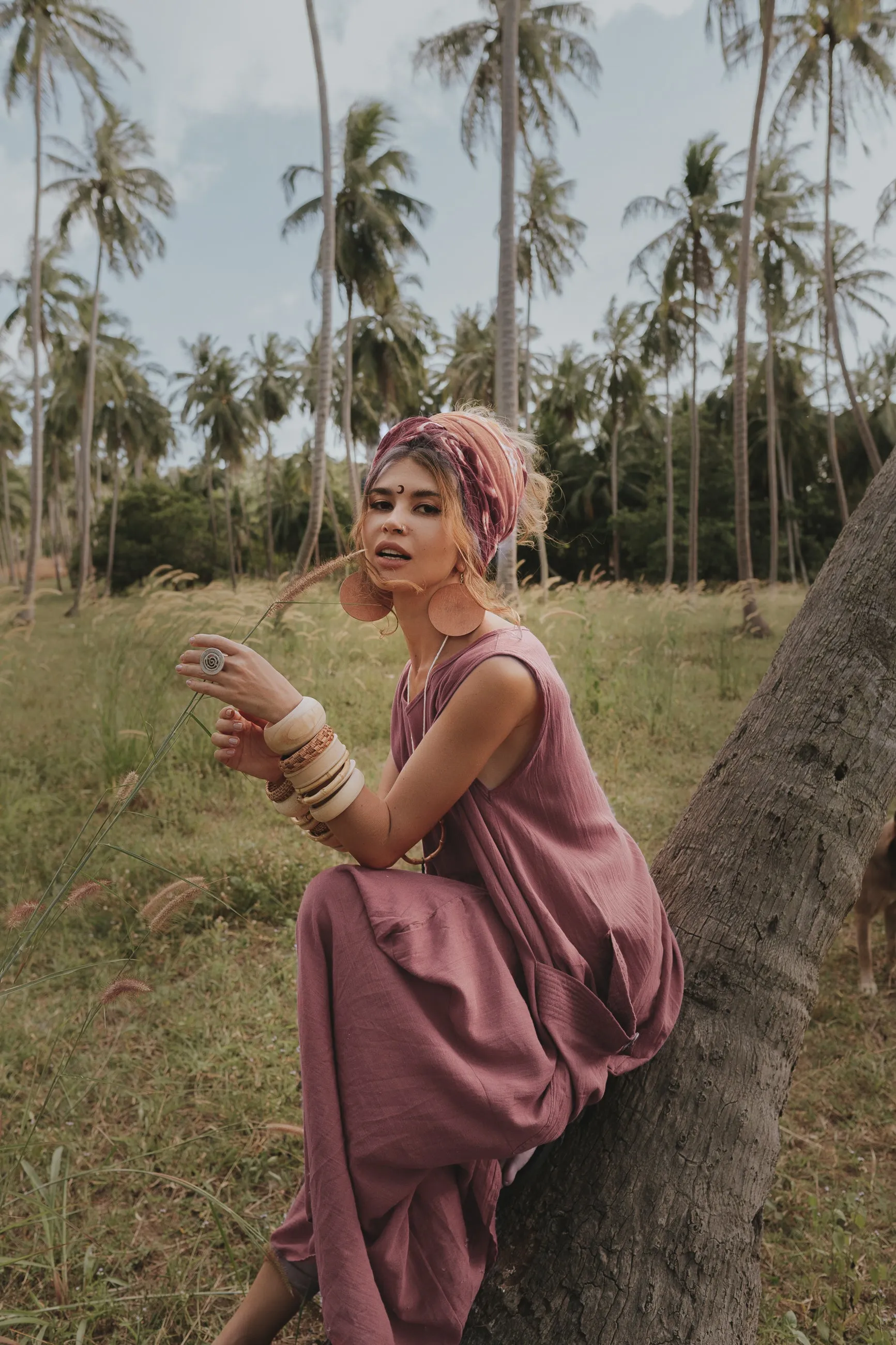 Maxi Dress Wayan Violet