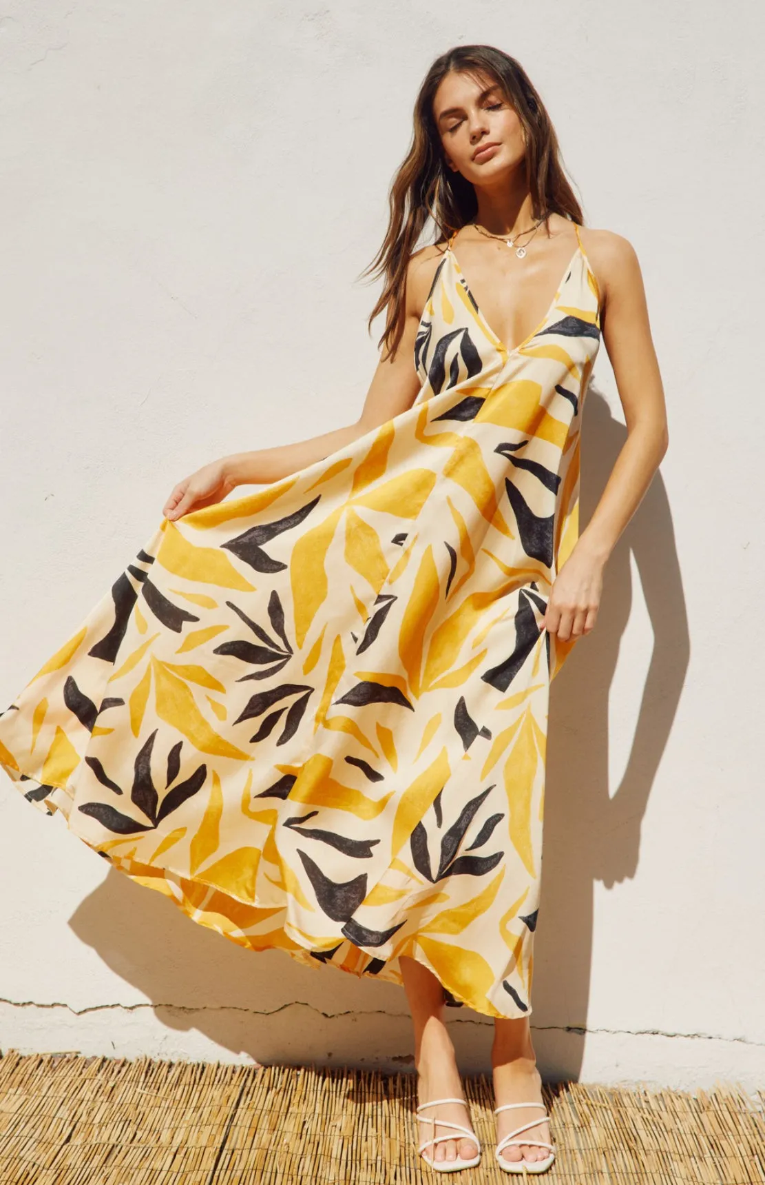 Melissa Flared Maxi Dress