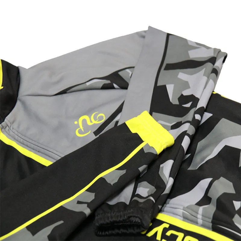 MG Fleece Retro Long Sleeves Jerseys