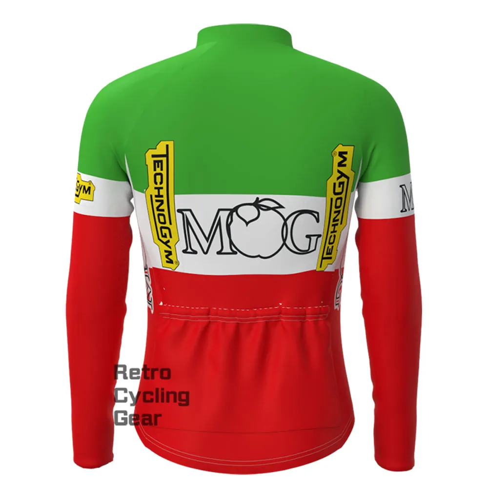 MG Fleece Retro Long Sleeves Jerseys